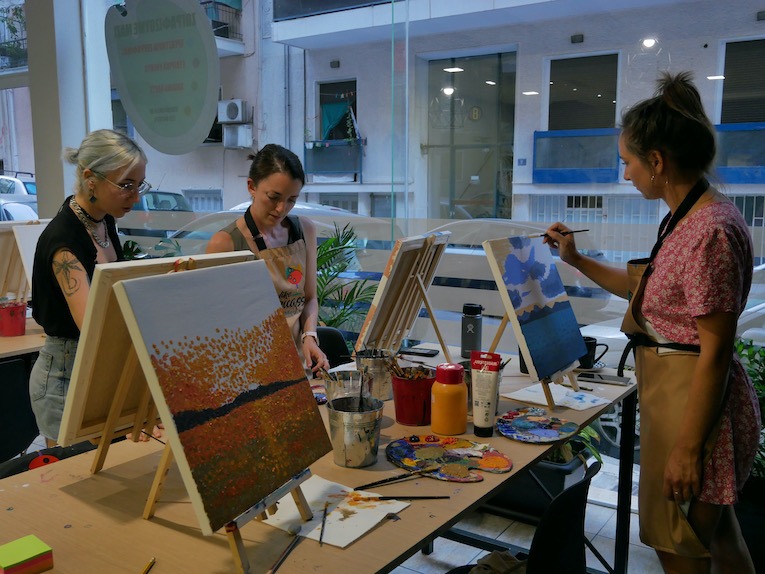 painting event à Pagrati