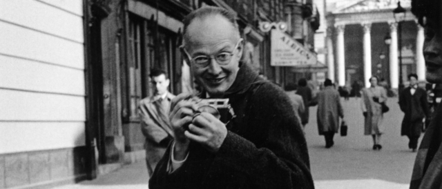 Portrait of Henri Cartier-Bresson - Paris - 1954 - Kimura Ihei