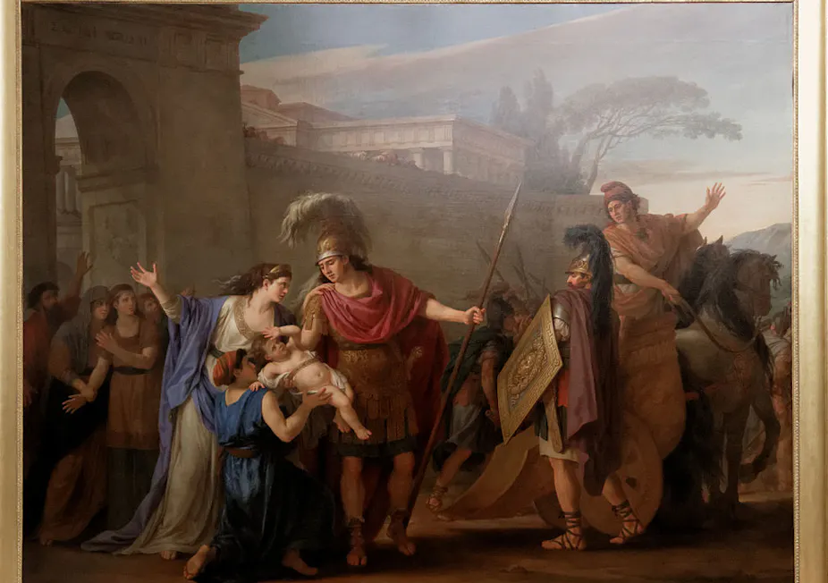 Les adieux d'Hector et d'Andromaque